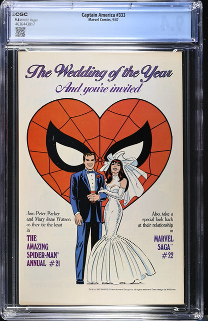 Captain America #333