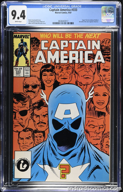 Captain America #333