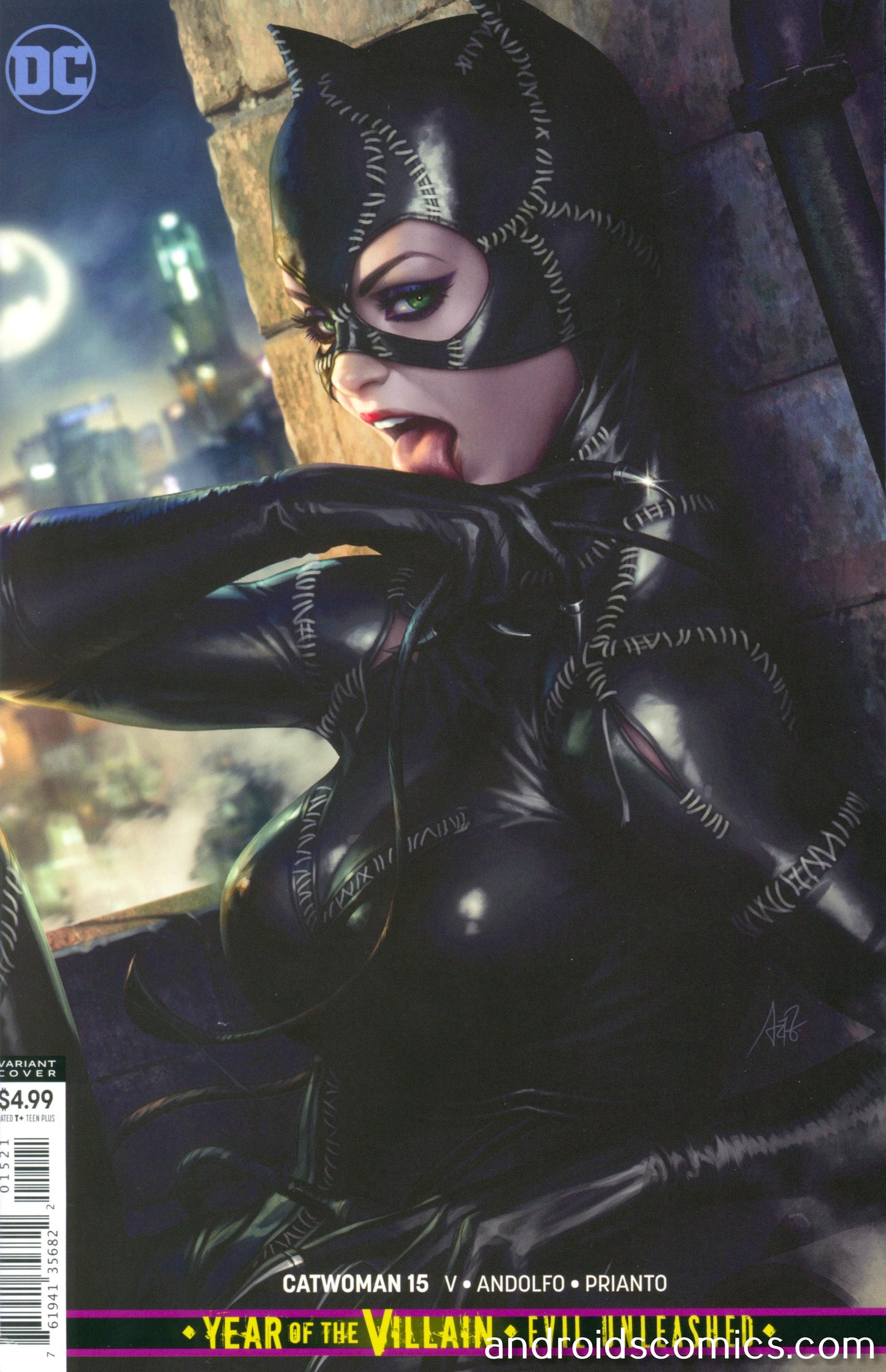 Catwoman #15 Card Stock Variant Edition Yotv