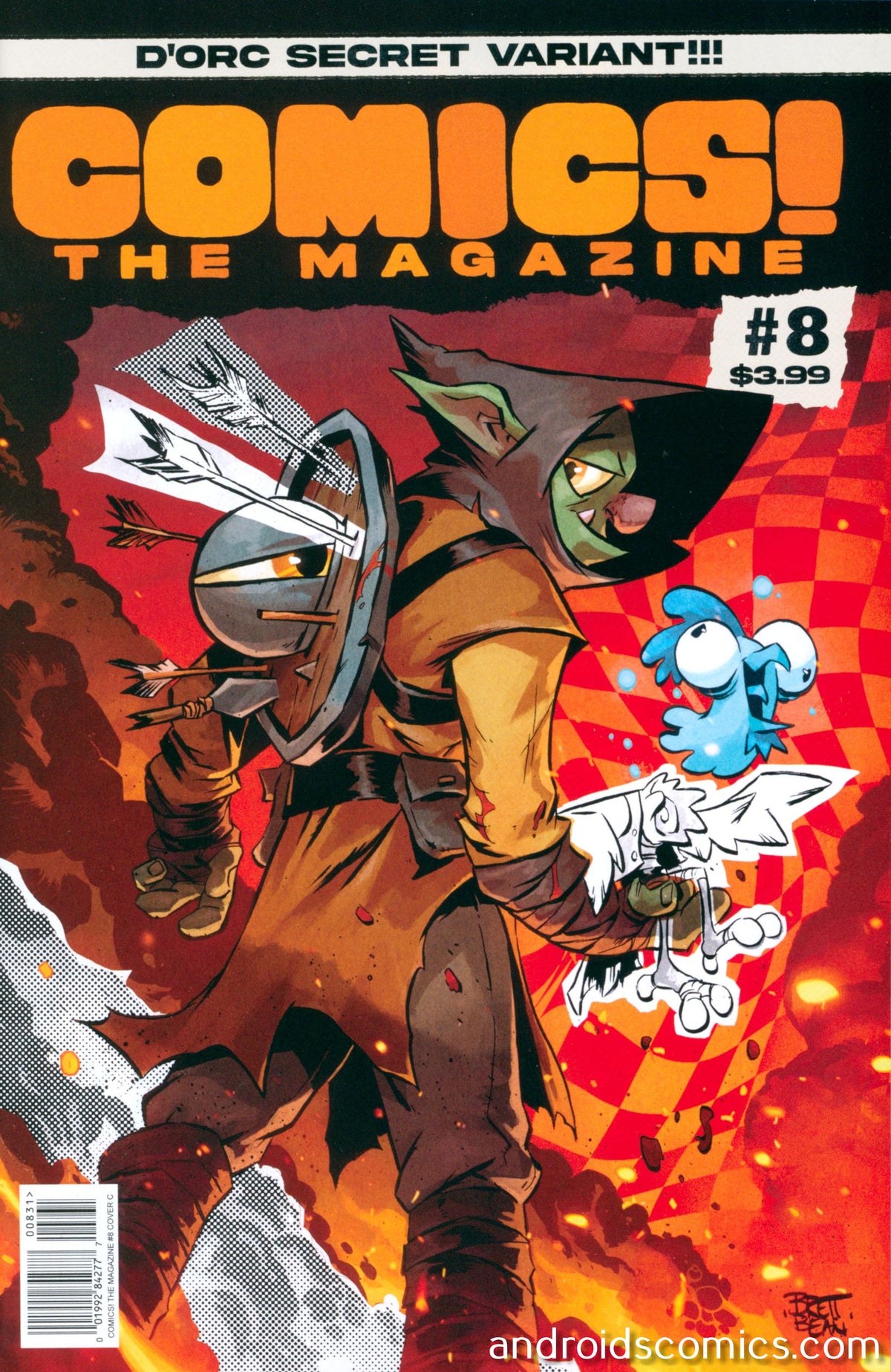 Comics The Magazine #8 D'Orc Secret Variant