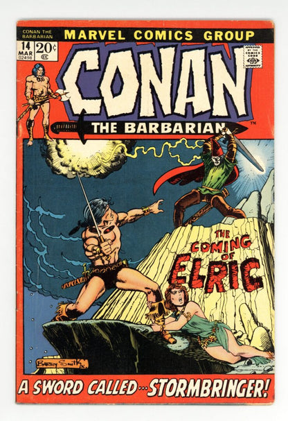 Conan the Barbarian #14  VG  1st appearance of Elric