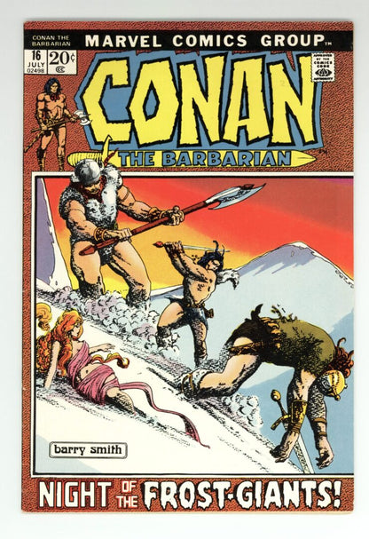 Conan the Barbarian #16  FN