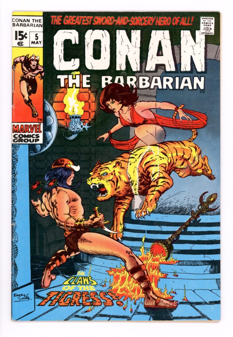 Conan the Barbarian #5  VG/FN