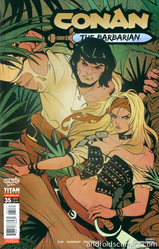 Conan The Barbarian #35 Cover C Ashleigh Izienicki Variant (Mature)