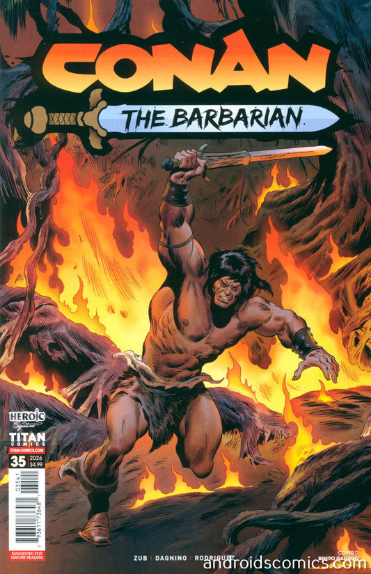 Conan The Barbarian #35 Cover D Benito Gallego (Mature)