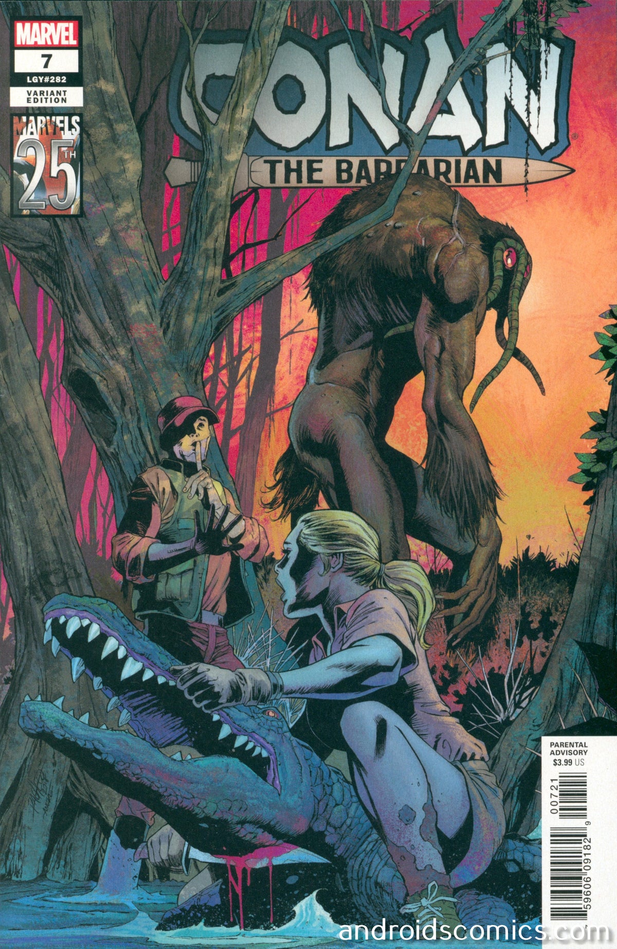 Conan The Barbarian #7 Pacheco Marvels 25thAnniversary Variant