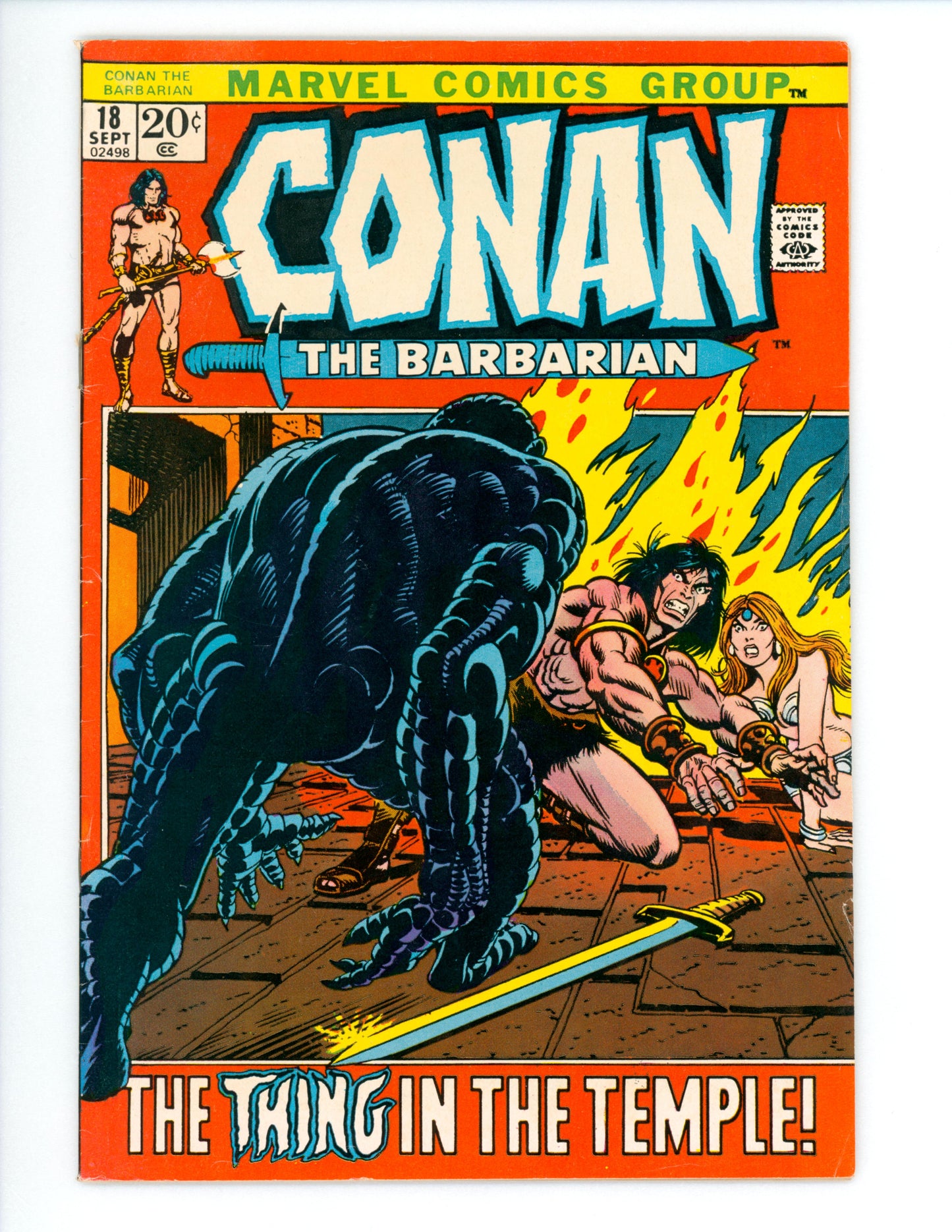 Conan the Barbarian #18 FN-