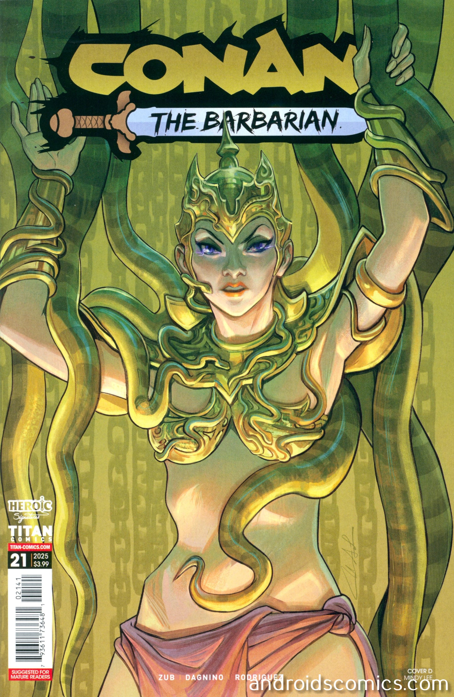 Conan The Barbarian #21 Cover D Mindy Lee Variant (Mature)
