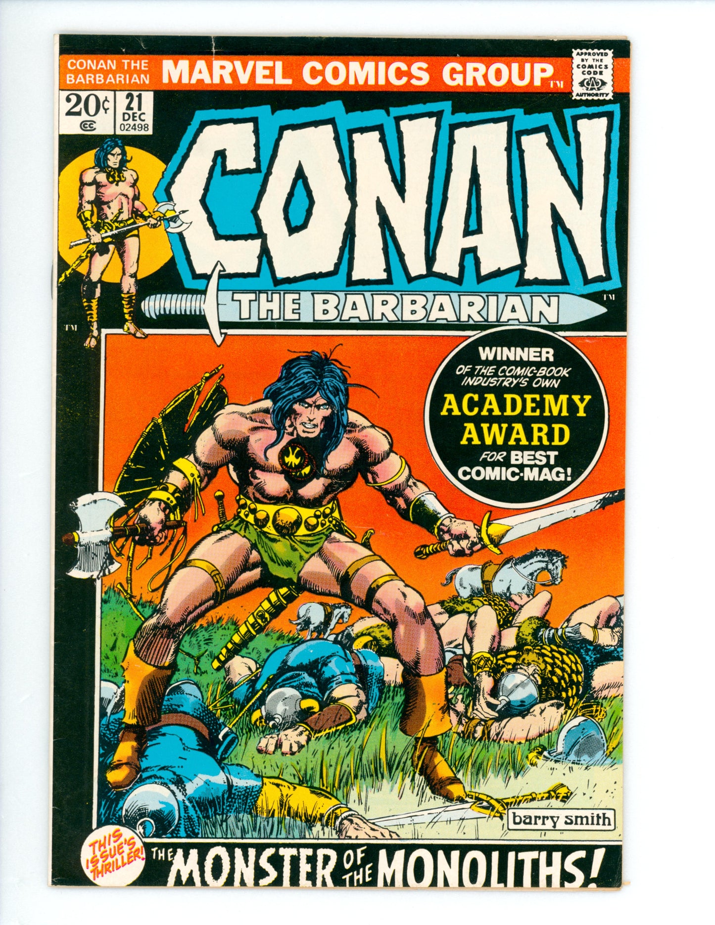 Conan the Barbarian #21 VG/FN