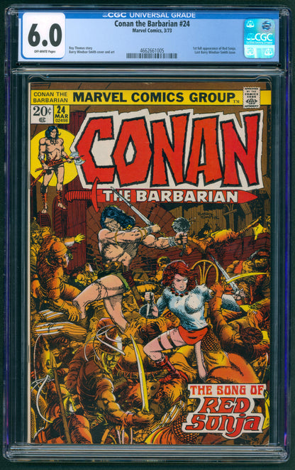 Conan the Barbarian #24  CGC 6.0  1st App. of Red Sonja