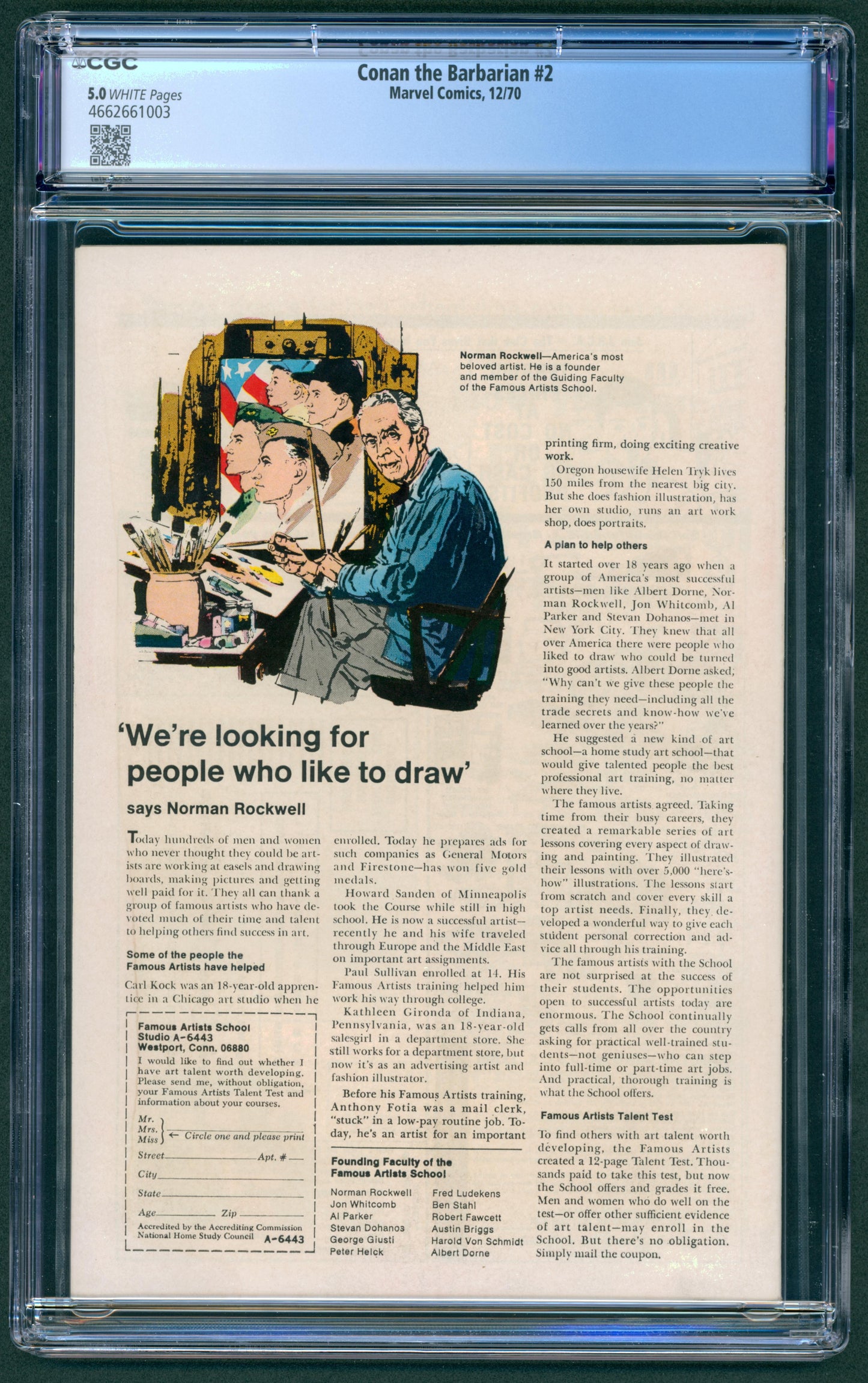 Conan the Barbarian #2  CGC 5.0