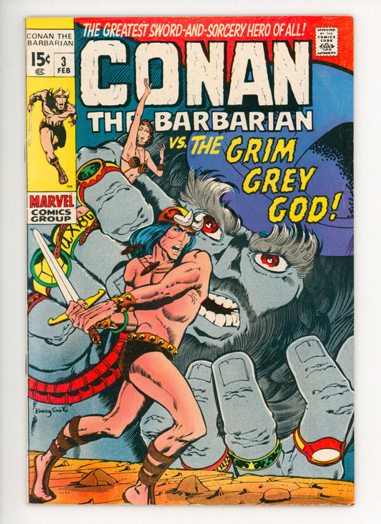 Conan the Barbarian #3  FN-