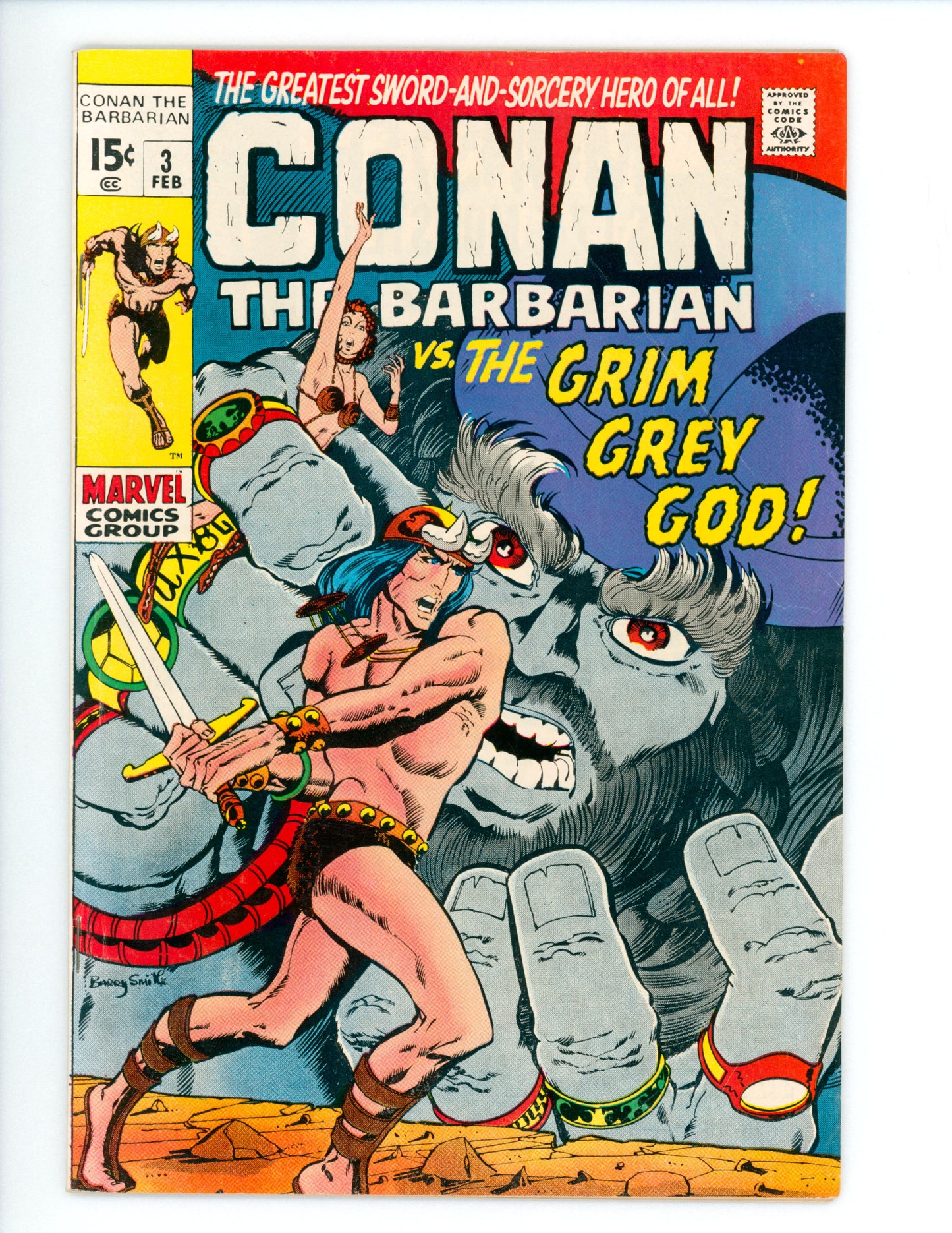Conan the Barbarian #3  VG+
