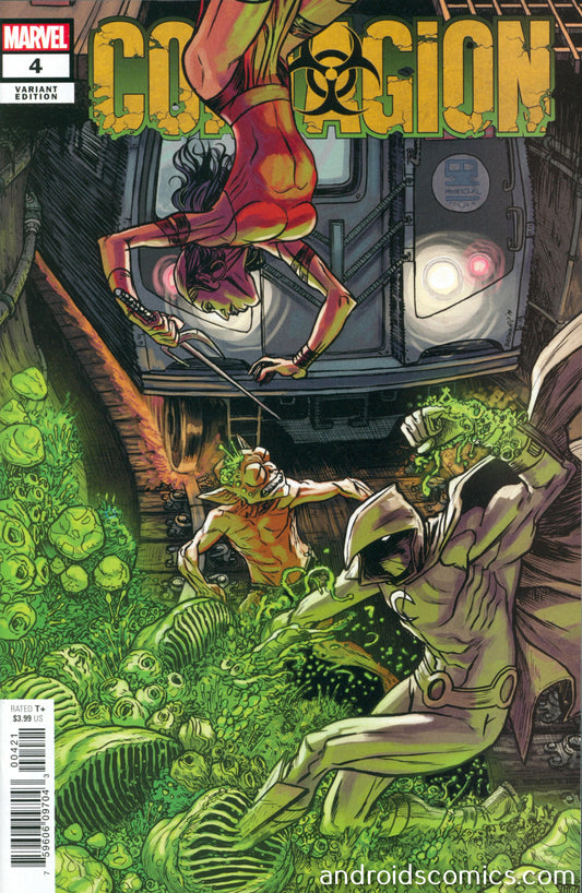 Contagion #4 (Of 5) Browne Variant