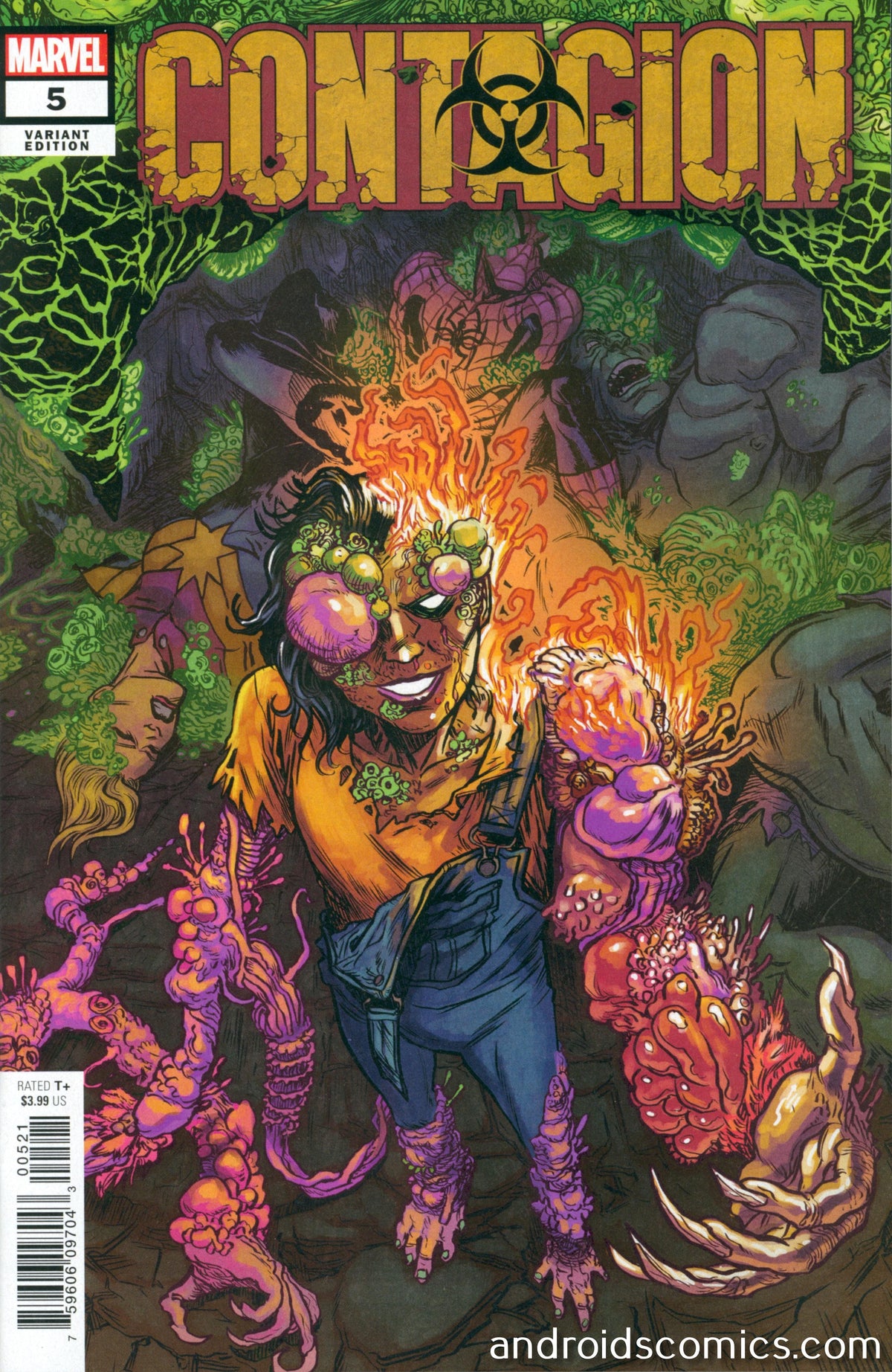 Contagion #5 (Of 5) Browne Variant