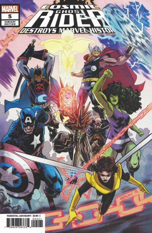 Cosmic Ghost Rider Destroys Marvel History #5  Cover B  NM