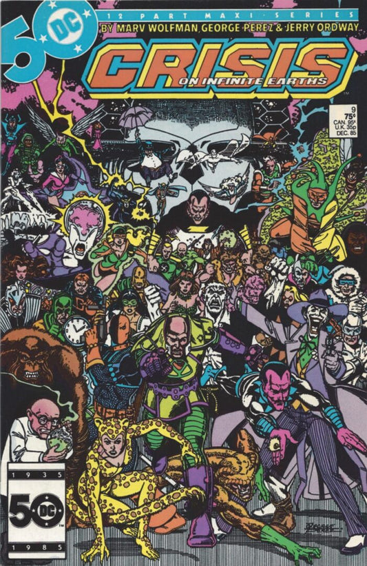 Crisis on Infinite Earths #9  VF