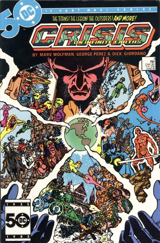 Crisis on Infinite Earths #3  VF