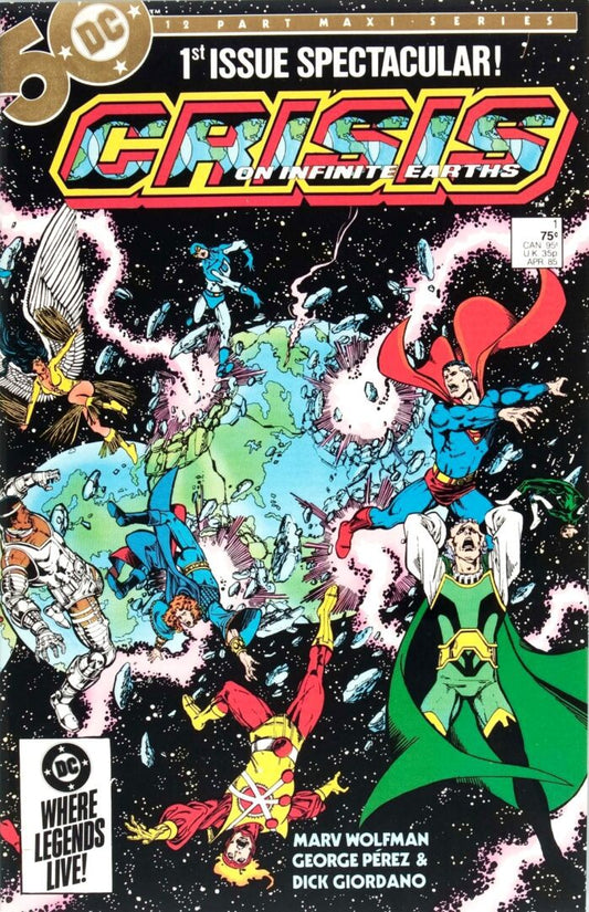 Crisis on Infinite Earths #1  VF  1st App. of Alexander Luthor