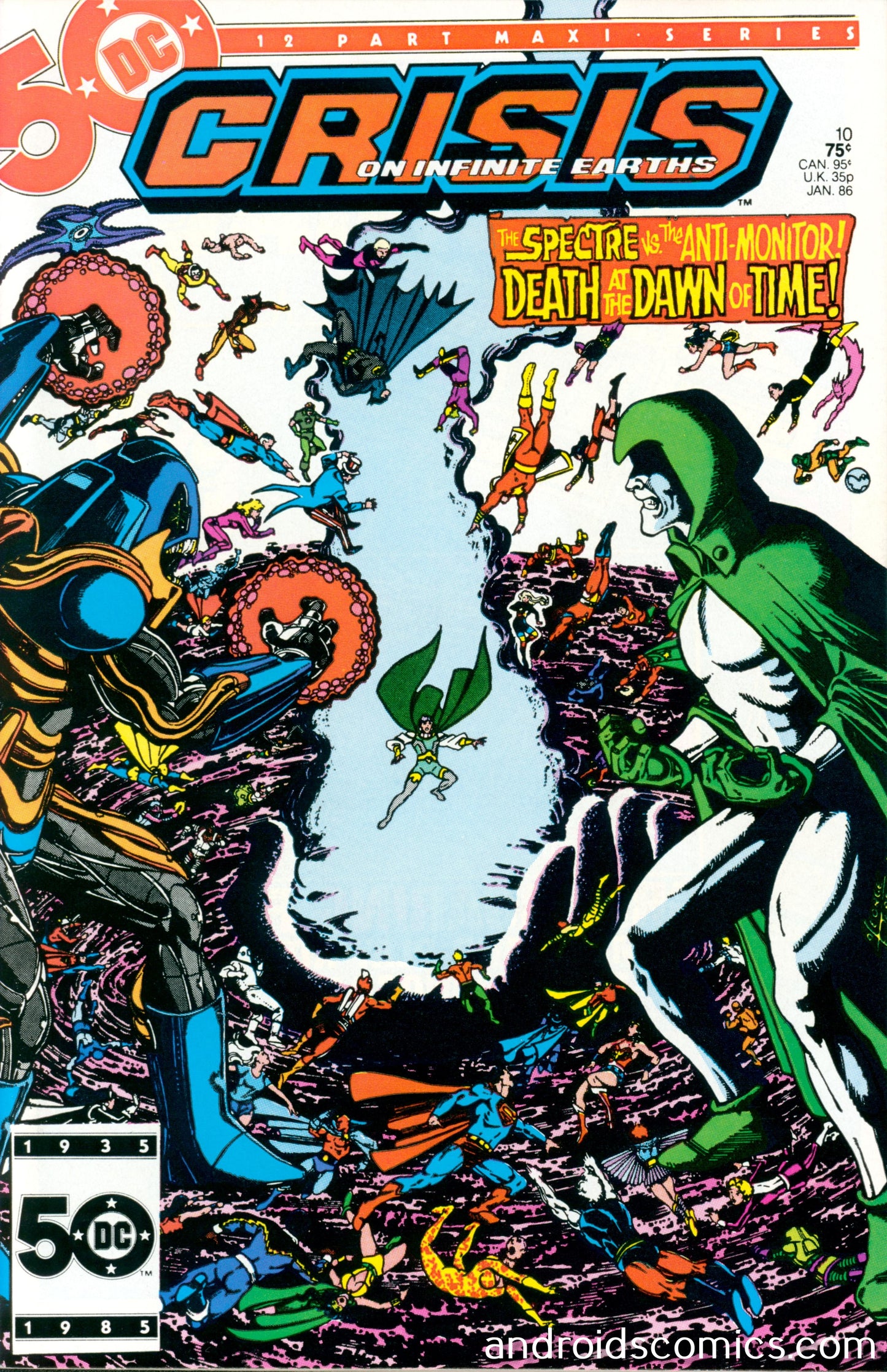 Crisis on Infinite Earths #10