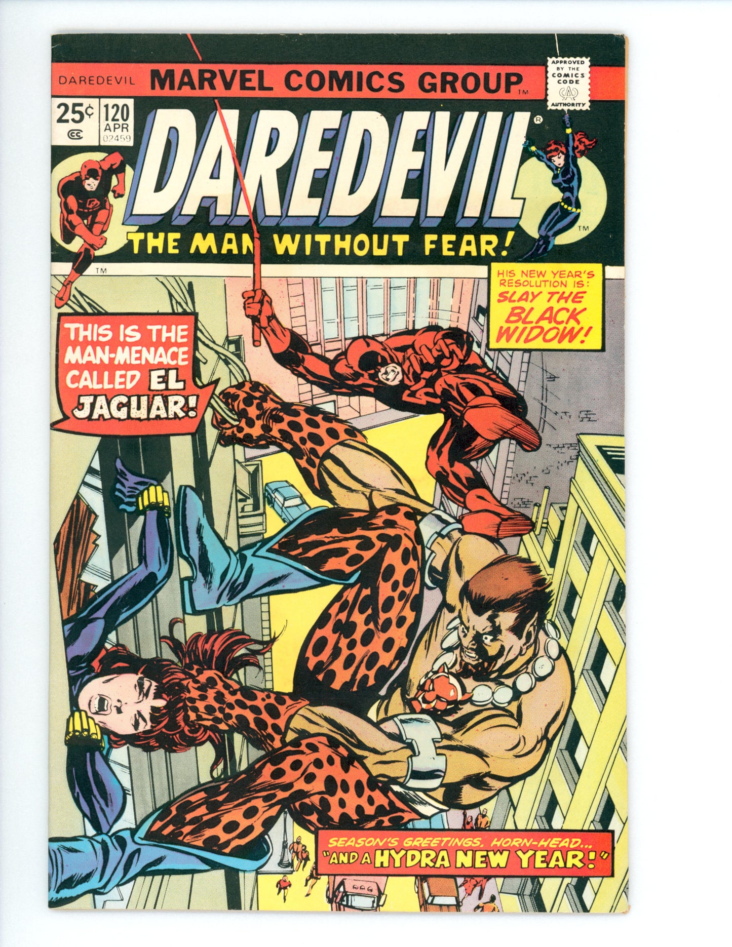 Daredevil #120 FN/VF  1st App. of El Jaguar