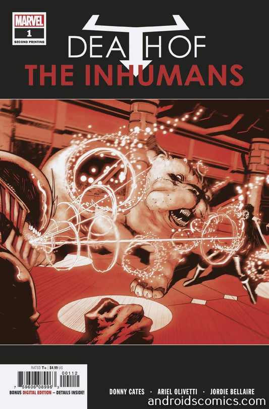Death Of Inhumans #1 (Of 5) 2nd Print