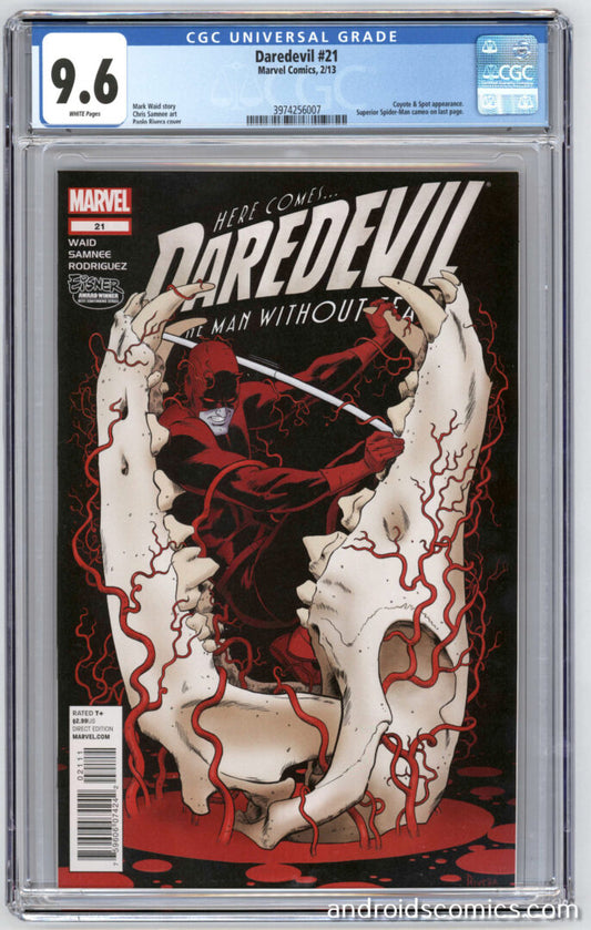 Daredevil #21  CGC 9.6  1st cameo App. of The Superior Spider-Man