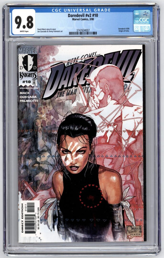 Daredevil #10  CGC 9.8  Origin of Echo