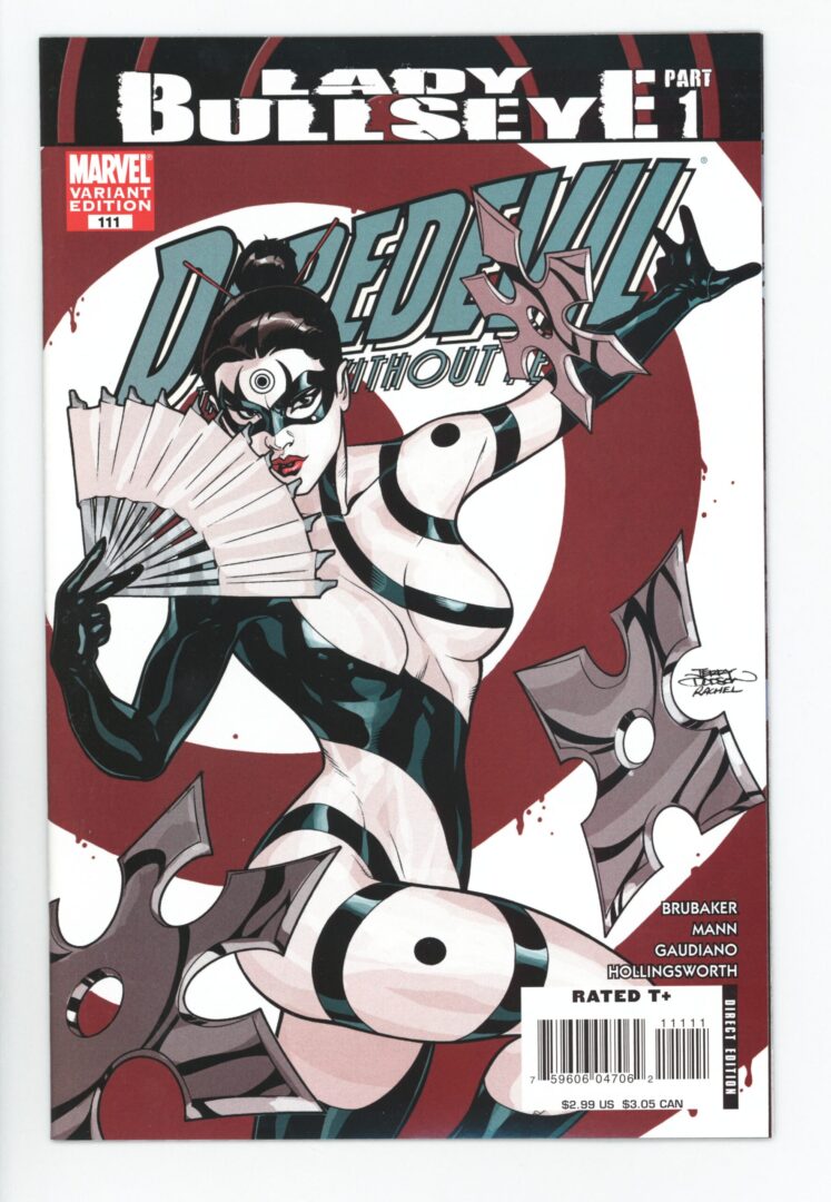 Daredevil #111  VF  Dodson Variant  1st App. & origin of Lady Bullseye