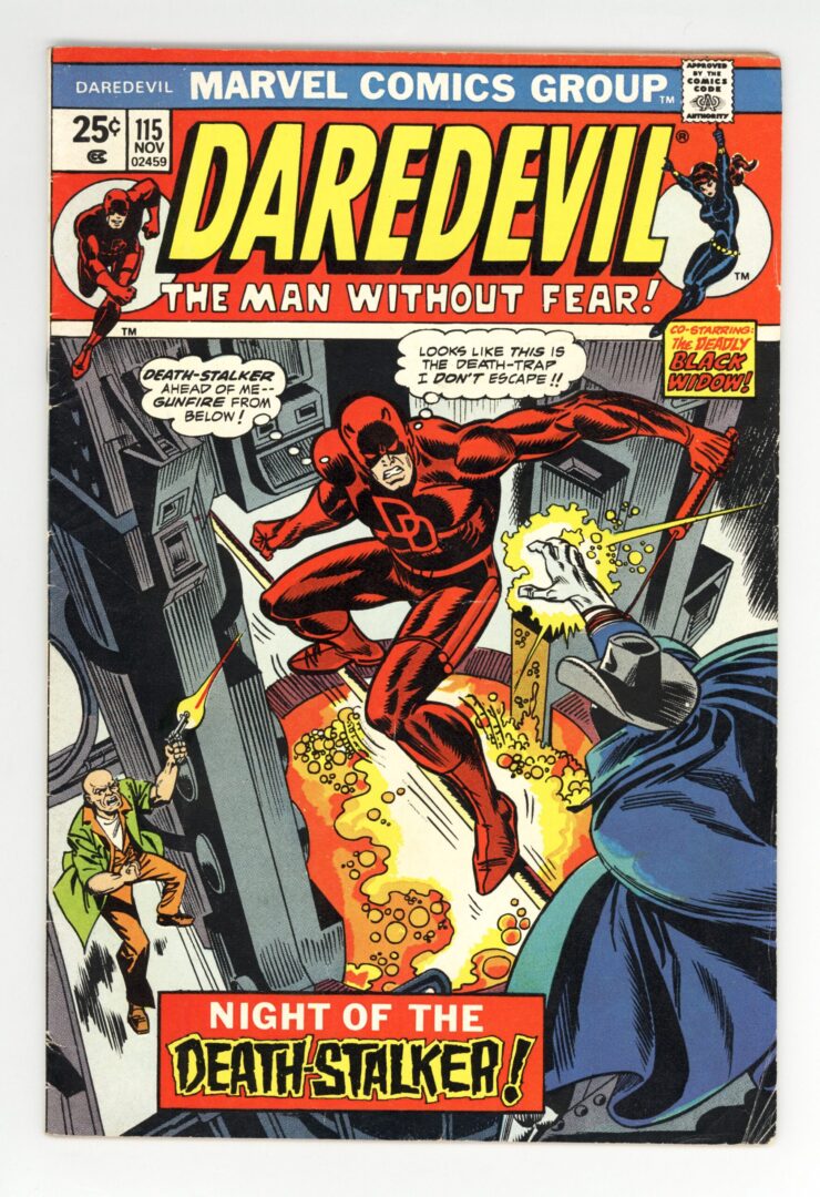 Daredevil #115  VG+  "Death" of Death-Stalker