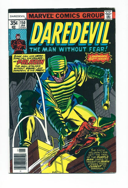 Daredevil #150  VG+  1st appearance of  Paladin