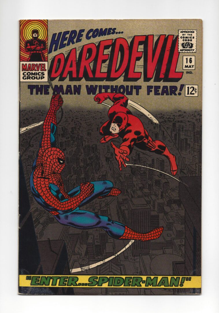 Daredevil #16  FN-  1st appearance of the Masked Marauder