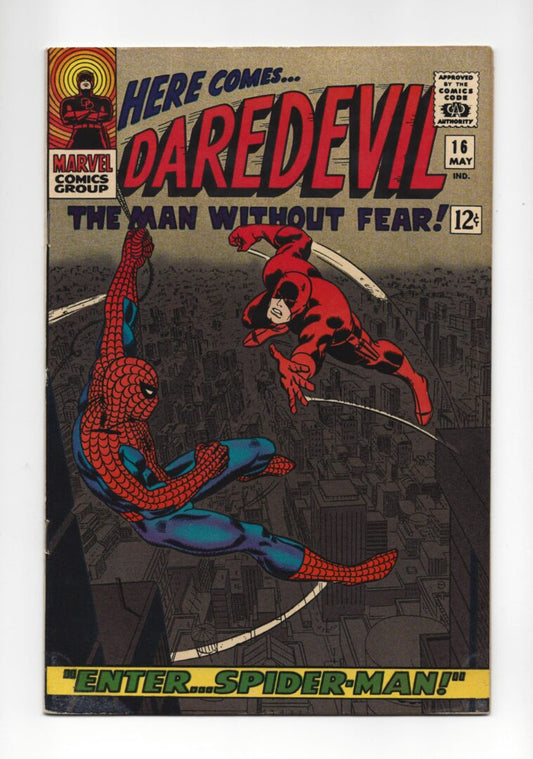 Daredevil #16  FN-  1st appearance of the Masked Marauder