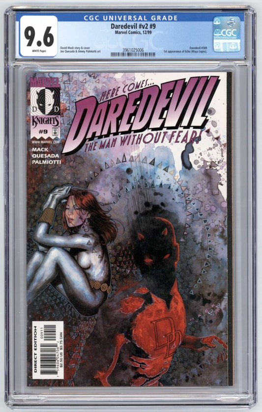 Daredevil #9  CGC 9.6 1st appearance of Maya Lopez (Echo)