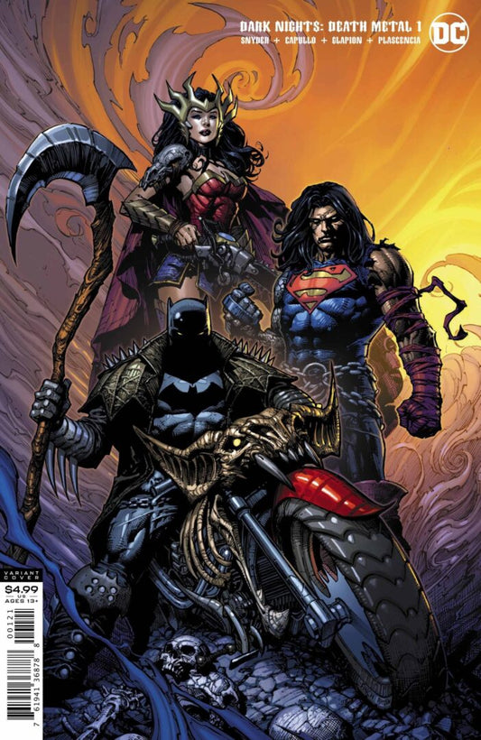 Dark Nights Death Metal #1  Cover B  NM