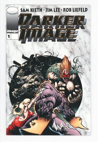 Darker Image #1  Gold Foil Variant  VF  1st App. of Maxx, Deathblow, and Bloodwulf