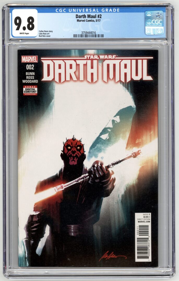 Star Wars Darth Maul #2  CGC 9.8  1st App. of Cad Bane