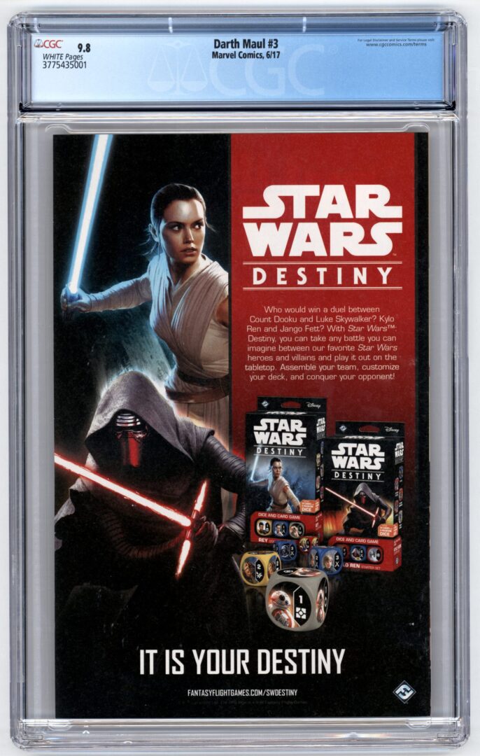 Star Wars Darth Maul #3  CGC 9.8