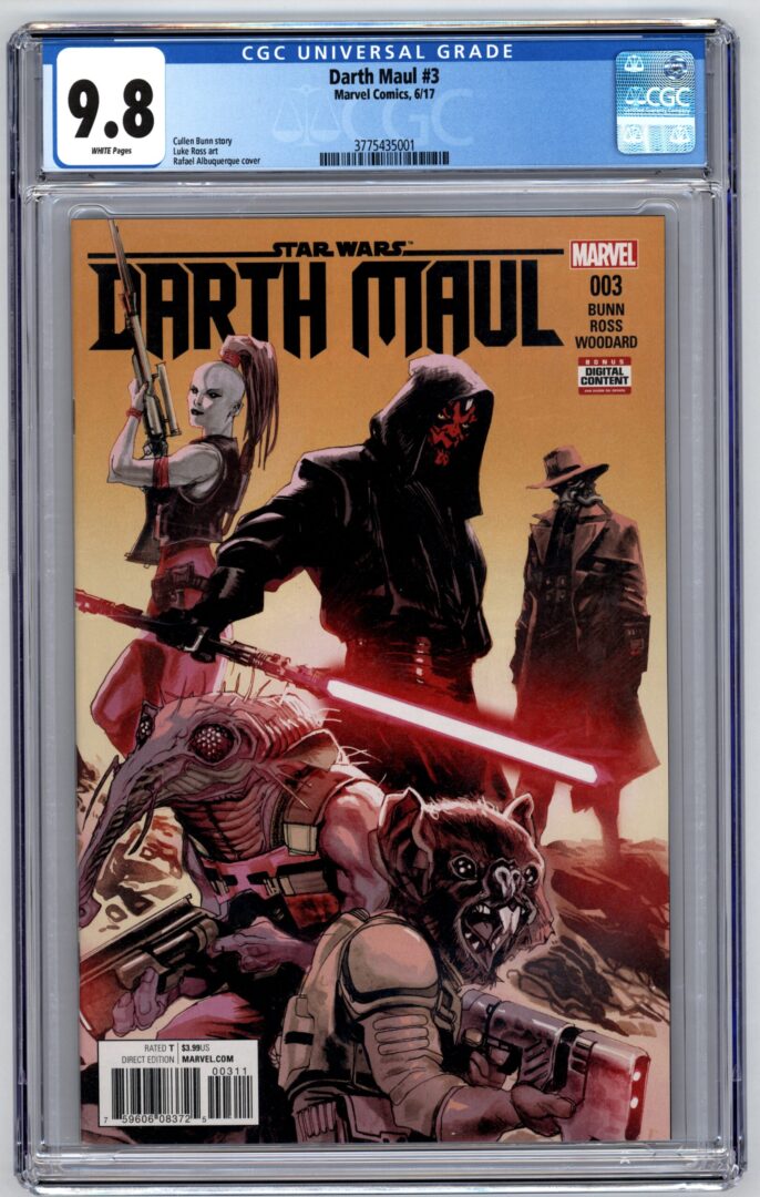 Star Wars Darth Maul #3  CGC 9.8