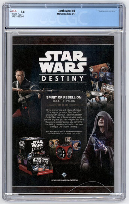 Darth Maul #4  CGC 9.8