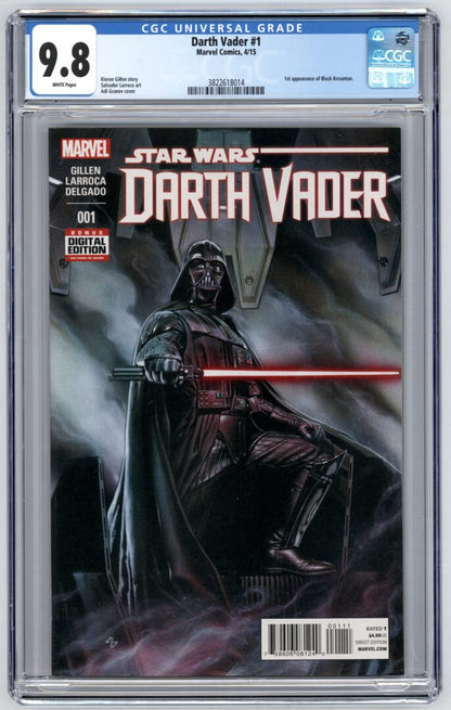 Darth Vader #1  CGC 9.8  1st App. of Black Krrsantan