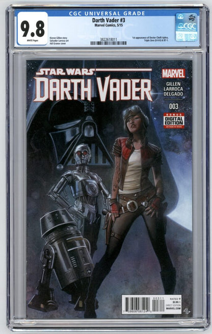 Star Wars Darth Vader #3  CGC 9.8  1st appearance of Doctor Aphra