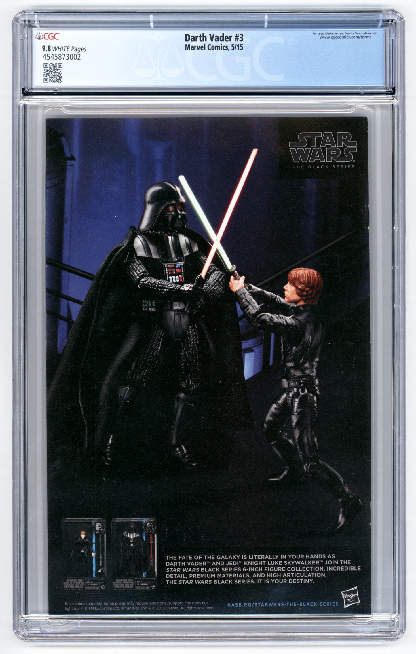 Star Wars Darth Vader #3  CGC 9.8  1st App. of Doctor Aphra