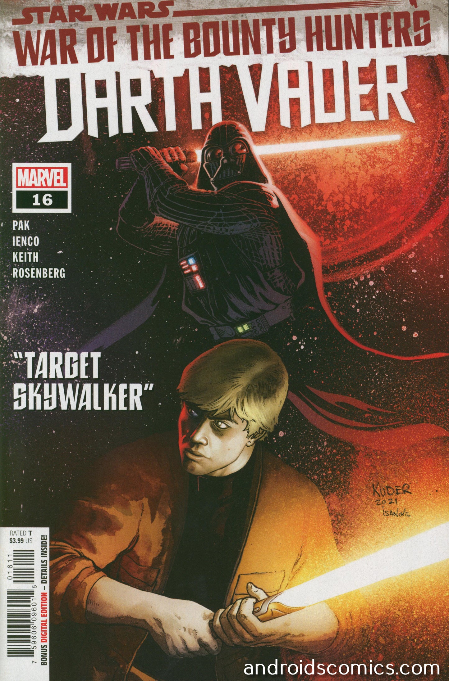 Star Wars Darth Vader #16 Wobh NM