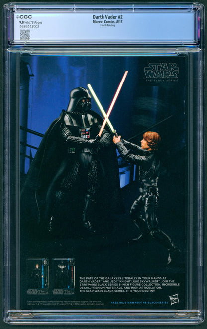 Darth Vader #2 CGC 9.8 4th Print