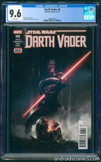 Star Wars Darth Vader #6 CGC 9.6 1st full App. of the Grand Inquisitor