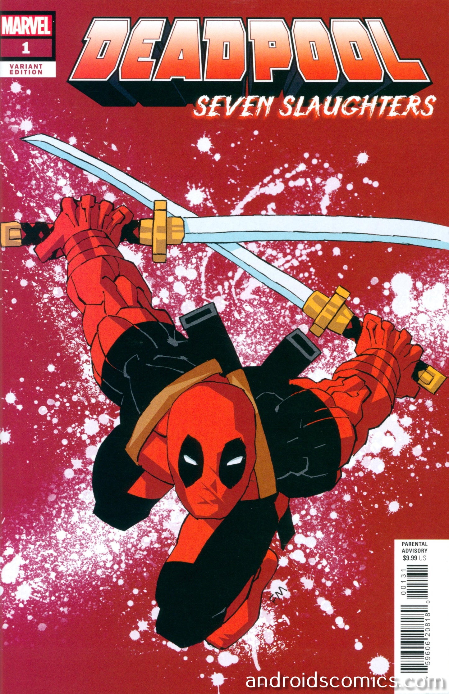 Deadpool: Seven Slaughters #1 Frank Miller Variant