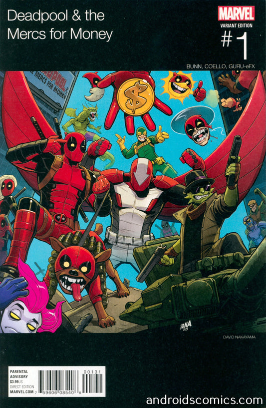 Deadpool And Mercs For Money #1 Hip Hop Variant