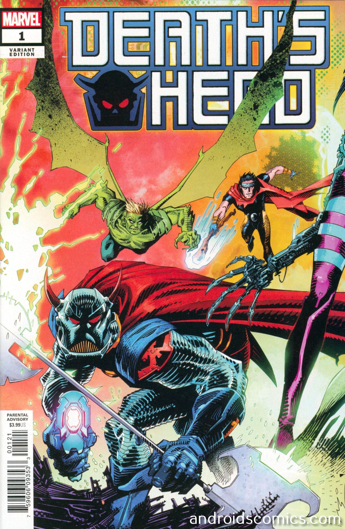 Deaths Head #1 (Of 4) Mccrea Connecting Variant