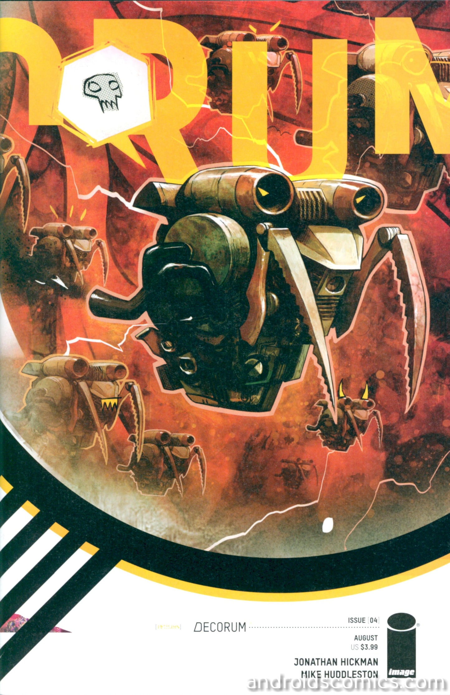 Decorum #4 (Of 8) Cover B Huddleston (Mature)